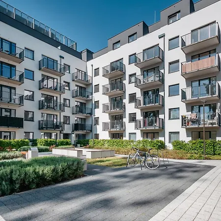 アパート Mieszczanska 46 - Nowoczesny Z 2 Sypialniami - Taras, Parking, Centrum - - Fair