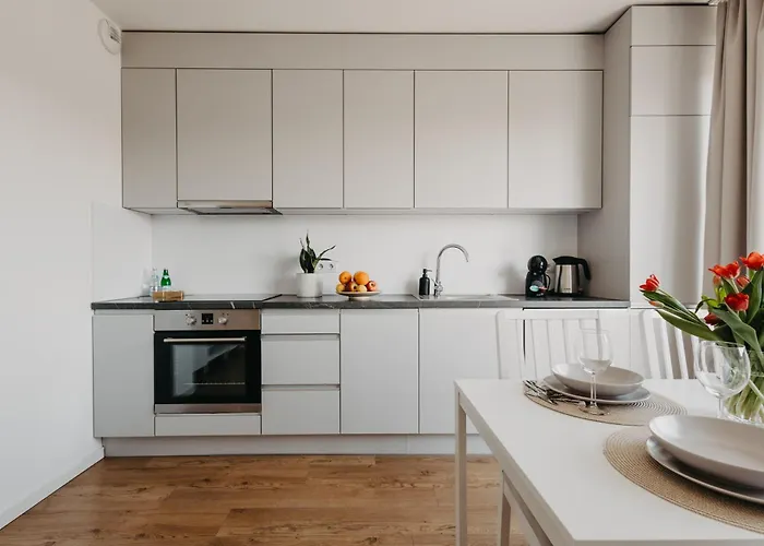 Lejlighed Mieszczanska 46 - Nowoczesny Z 2 Sypialniami - Taras, Parking, Centrum - - Fair